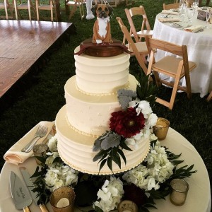 Nicole and Mike's Wedding Cake